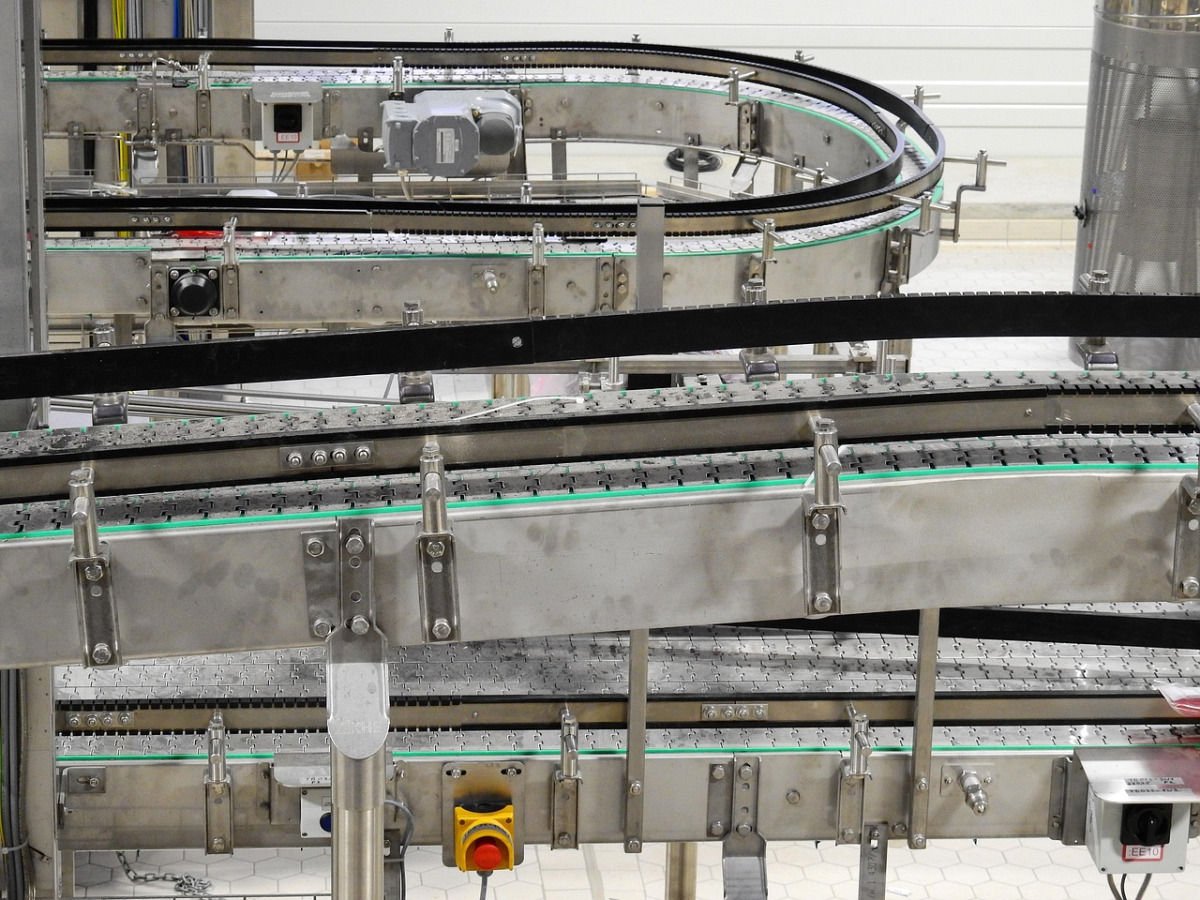 high speed beverage bottling production line